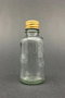 Hermia Juego de 6 Botellas de Vidrio con Detalles Dorados de 100 ml